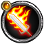 Многопользовательская онлайн-игра Мирчар - заклинание Ярость пламени